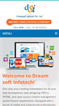 Mobile Screenshot of dreamsoftinfotech.com